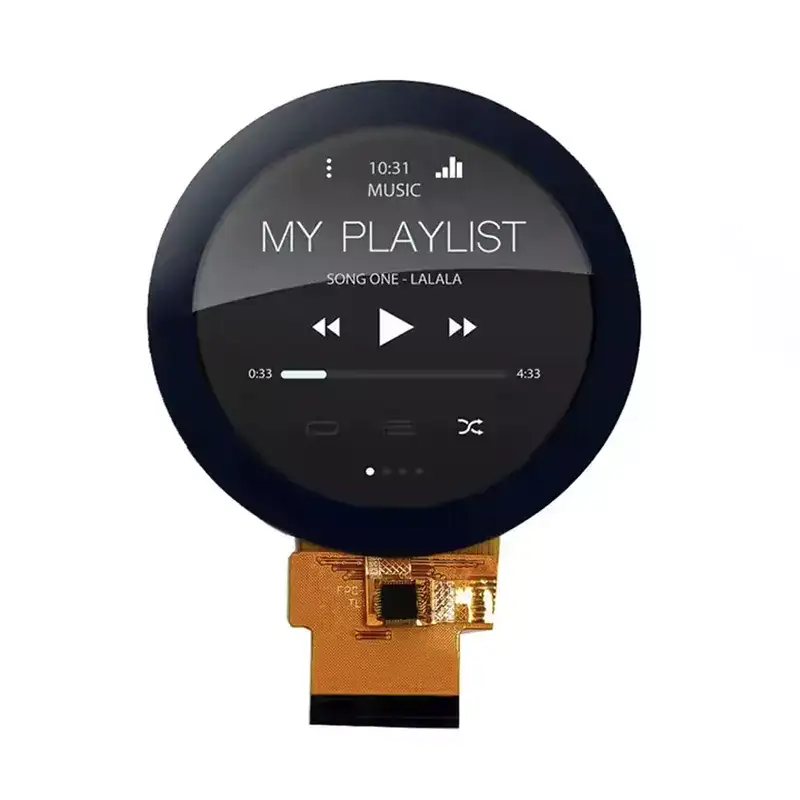 Яке застосування має круглий РК-модуль TFT