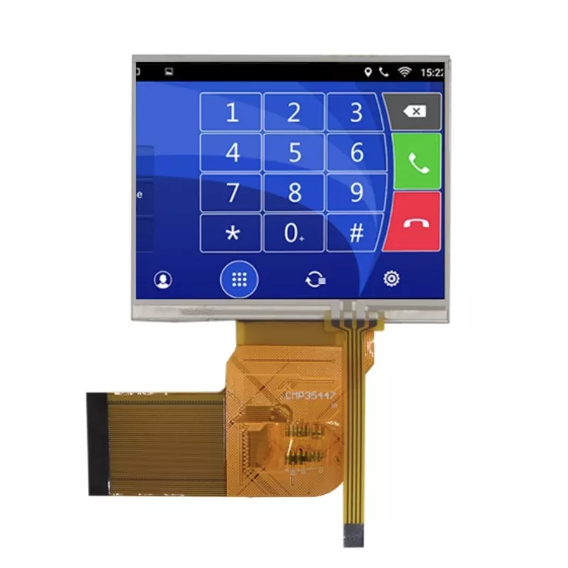 3,5 дюйма 50PINS Резистивний сенсорний модуль TFT