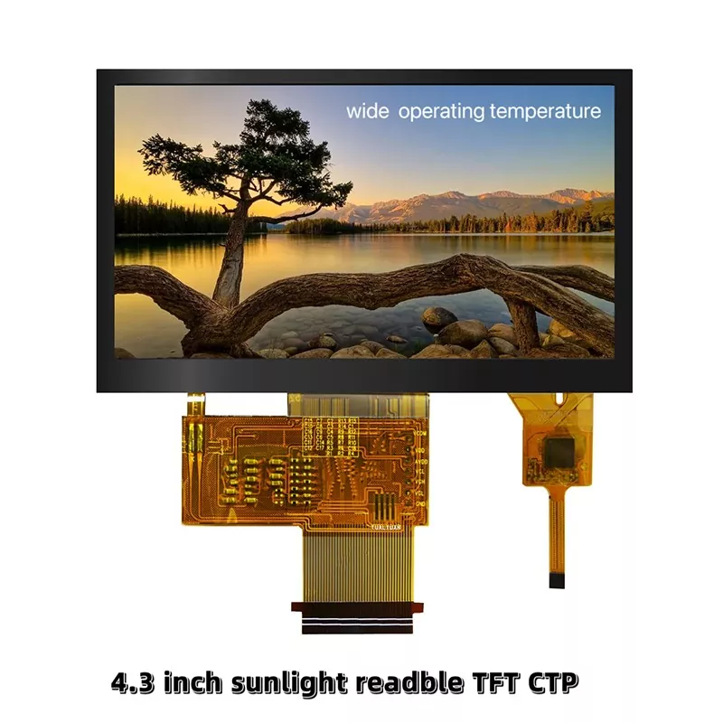 4,3 дюйма 480x272 з модулем TFT на сенсорному екрані